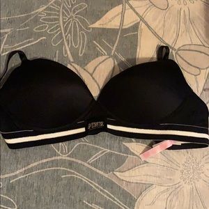 Pink wireless bra